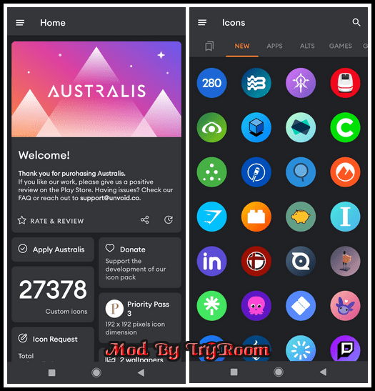 Australis - Icon Pack v1.15.0