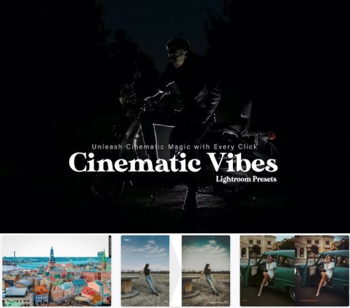 Cinematic Vibes Lightroom Presets