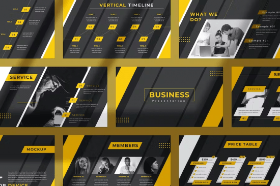 Business Powerpoint Template 8KJC68Y