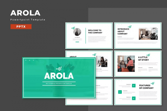 Arola - Multipurpose Powerpoint Template