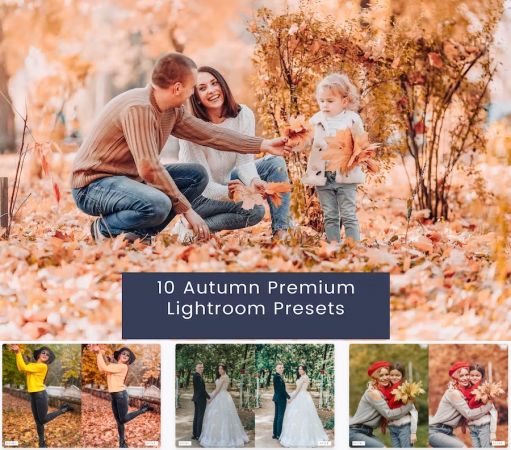 10 Autumn Premium Lightroom Presets