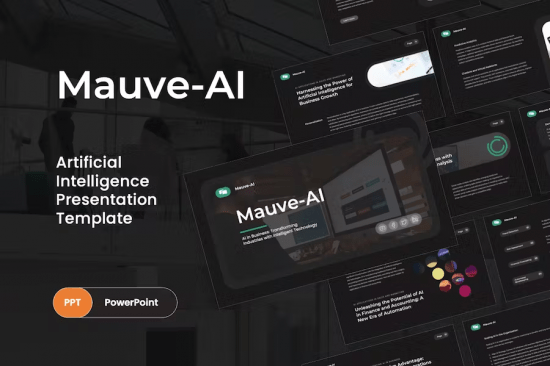 Mauve-AI - Artificial Intelligence PowerPoint