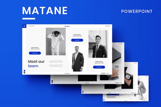Matane – Business PowerPoint Template