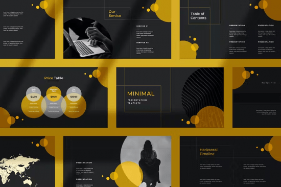 Minimal Powerpoint Template NNSBWNT