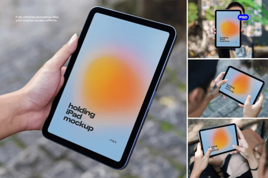 iPad Mockup outdoor