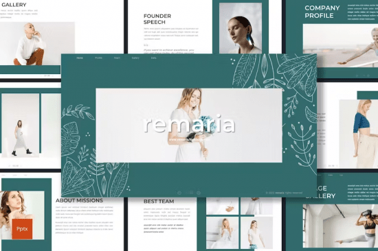 Remaria - Minimalist Powerpoint Template