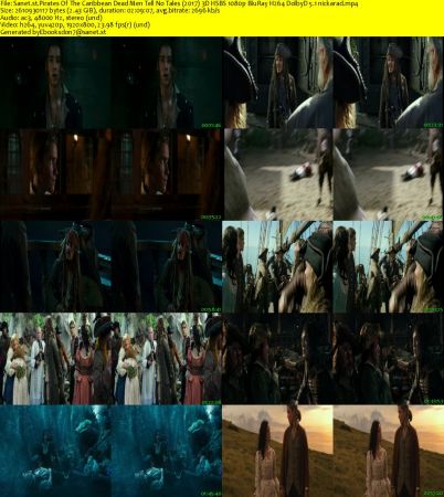 Pirates Of The Caribbean Dead Men Tell No Tales 2017 3D HSBS 1080p BluRay H264 DolbyD 5.1 nickarad