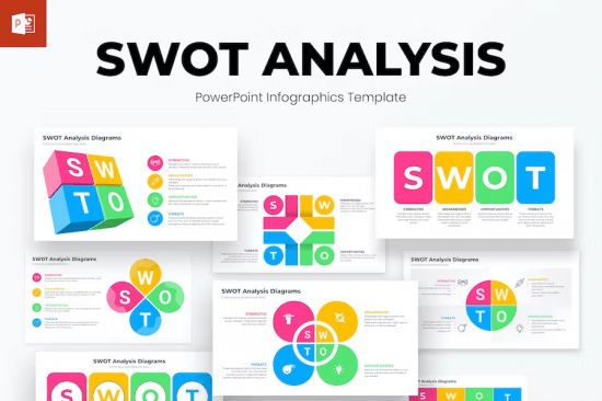 Swot Analysis PowerPoint Infographics Template