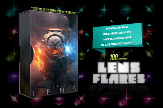 Lens Flares - 100 Lighting Effects