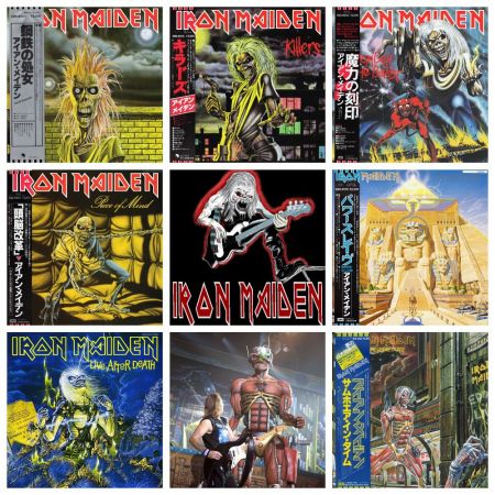 Iron Maiden - Collection[8 LPs, Japan Press] (1980-1986)[Hi-Res]