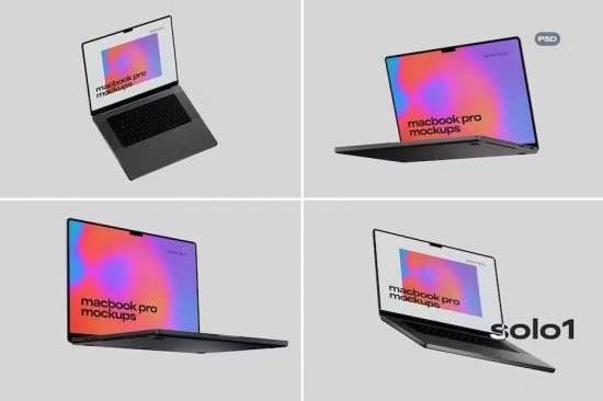 Macbook Pro Mockups - HLYB8HH