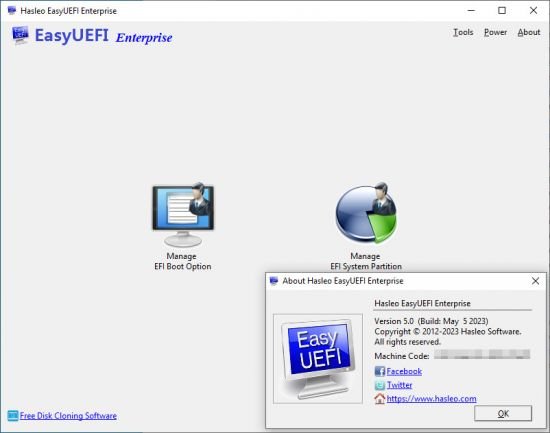 EasyUEFI Enterprise 5.0.1 download