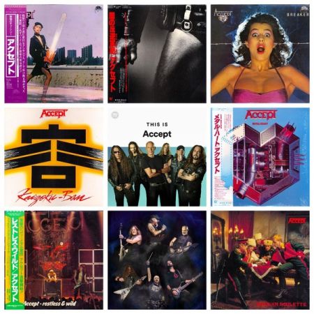 Accept - Collection[7 LPs, Japan Press] (1979-1986)[Hi-Res]