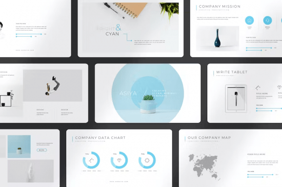 Clean Creative Minimal Presentation Template