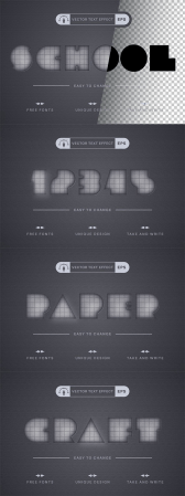 CreativeMarket - School - Editable Text Effect - 16490649