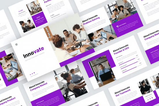 Innovate - Company Profile PowerPoint Template