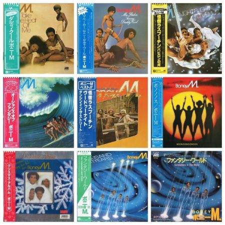 Boney M. - Collection[9 LPs, Japan Press] (1976-1984) FLAC