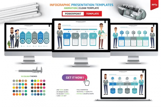 Infographic Powerpoint Presentation Templates
