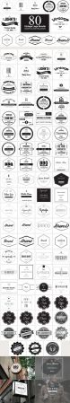 80+ Vintage Logo Vector Templates