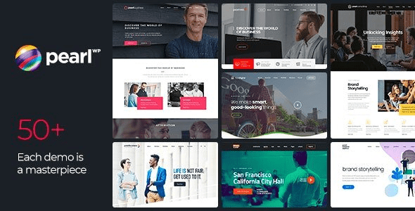 ThemeForest - Pearl v3.3.8 - Corporate Business WordPress Theme - 20432158 - NULLED