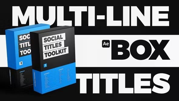 Videohive - Social Titles Toolkit 45697675
