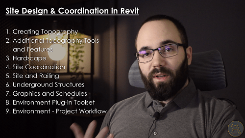 Site Design and Coordination in Revit