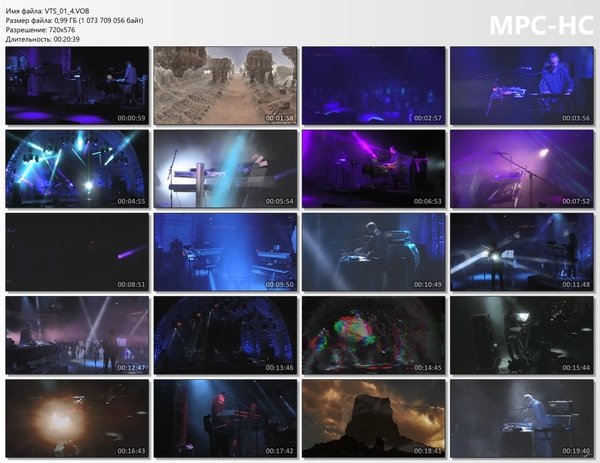 Tangerine Dream - Live at Augusta Raurica Switzerland 2016 (2019)DVD9