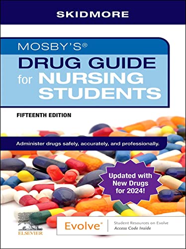 Mosby's Drug Guide for Nursing Students with update, 15th Edition