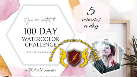 100 Day Watercolor Challenge - 5 Minute Paintings - Build a Creative Habit
