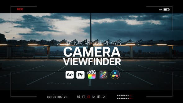 Videohive - Premium Overlays Camera Viewfinder - 46093184