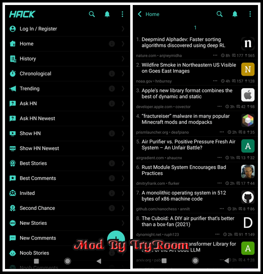 HACK for Hacker News Tech v34.0