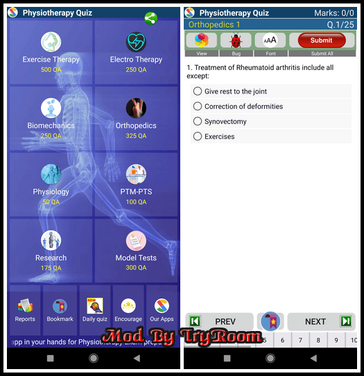 Physiotherapy Quiz v3.528