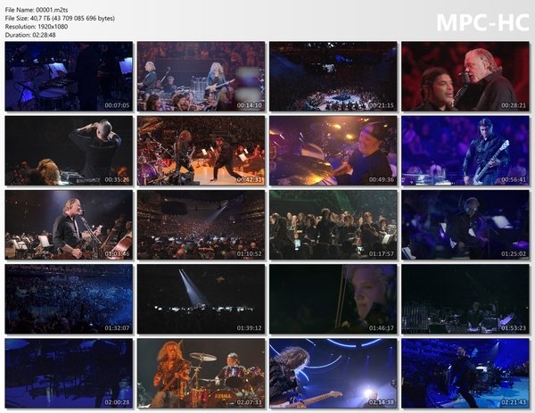 Metallica &amp; San Francisco Symphony - S&amp;M2[Blu-ray] (2020)