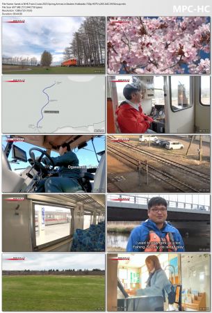 NHK Train Cruise - Spring Arrives in Eastern Hokkaido (2023) 720p HDTV x265 AAC MVGroup