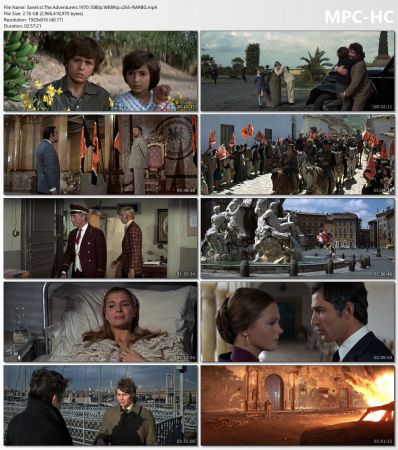 The Adventurers 1970 1080p WEBRip x265-RARBG