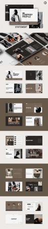 IRIS Company Profile PowerPoint Presentation Template