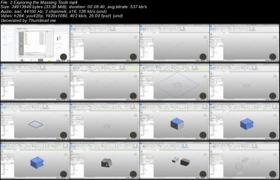 Advanced Modeling in Revit - Conceptual Massing