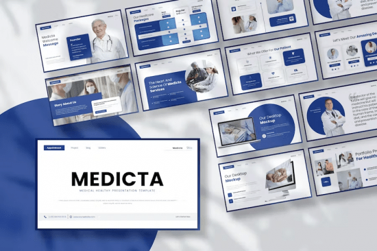 Medicta - Medical Presentation PowerPoint Template