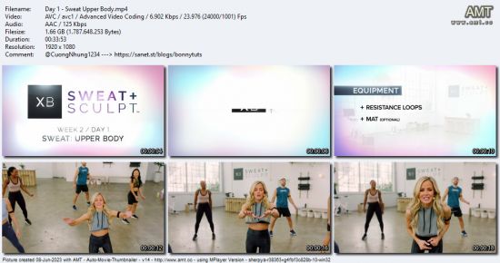BeachBody - XB Sweet + Sculpt - Week 2