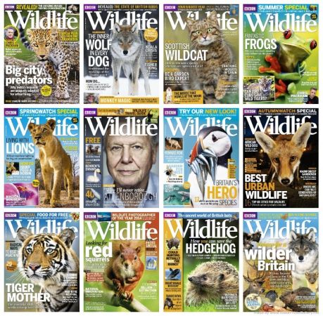 BBC Wildlife Magazine - 2014 Full Year Issues Collection