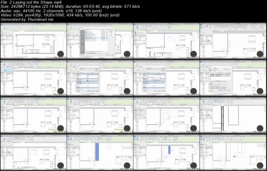 Kitchen Interior Design in Revit