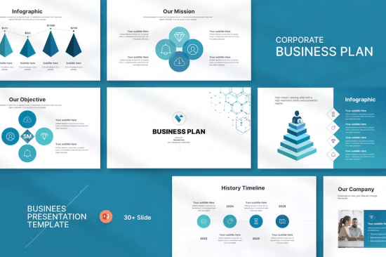 Business Plan Presentation Template WBN4E9N