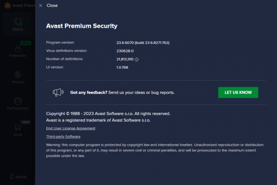Avast Premium Security 23.6.6070 (build 23.6.8271.762) Multilingual