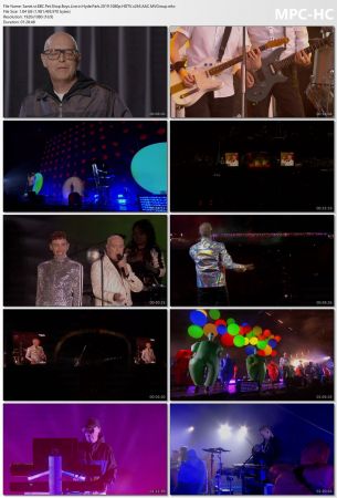 BBC - Pet Shop Boys: Live in Hyde Park (2019) 1080p HDTV x265 AAC MVGroup