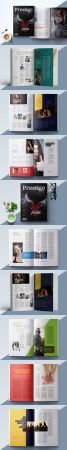 Magazine InDesign Template24 Pages