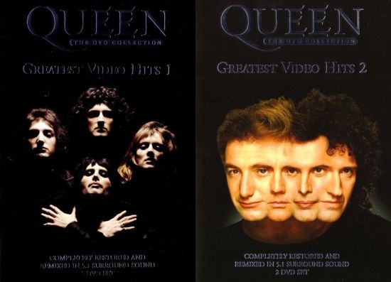 Queen - Greatest Video Hits Vol.1 &amp; Vol.22xDVD5+2xDVD9 (2002-2003)
