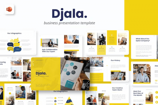 Djala Business PowerPoint Template