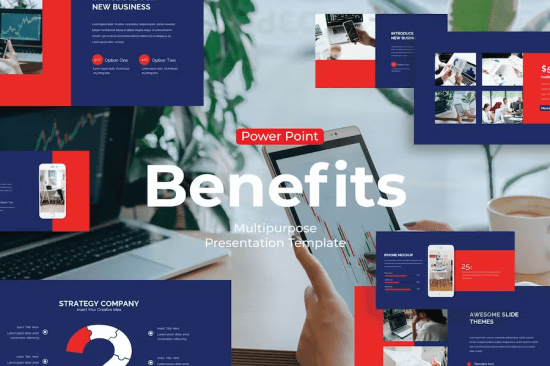 Benefits - PowerPoint Template