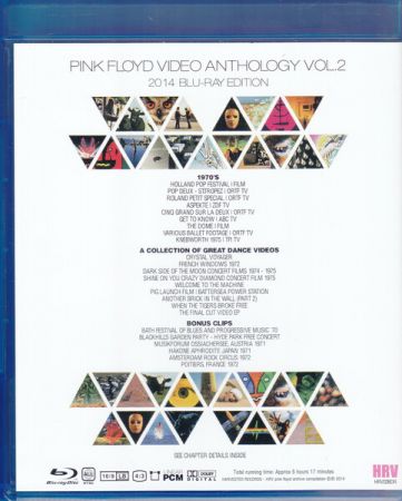 Pink Floyd - Video Anthology Vol.2 (2014)[Blu-ray]
