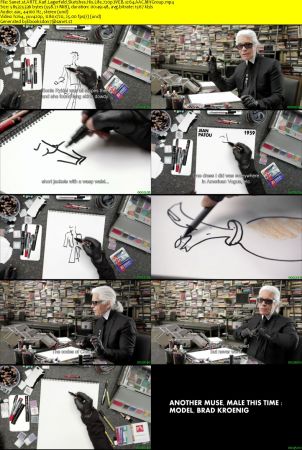 Arte - Karl Lagerfeld Sketches his Life (2012) 720p WEB x264 AAC MVGroup
